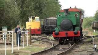 Rocks by Rail The Living Ironstone Trust at Cottesmore in Rutland England on 1692012 [upl. by Magavern650]