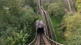 Tonnerre 2 Zeus front seat UHD5k POV Parc Astérix Asterix Plailly France [upl. by Jovitah]