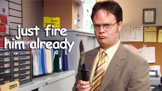 dwight schrute basically begging to be fired for over ten minutes  The Office US  Comedy Bites [upl. by Kevina]