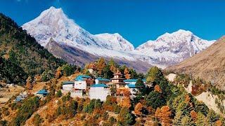 Hiking 100 Miles on the Manaslu Circuit Trek in Nepal [upl. by Etty378]