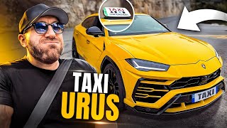 IL EST TAXI EN URUS de 800 CHEVAUX 😱😨 1000€ LA COURSE 💰💶 IL ME MALMÈNE [upl. by Llydnek]