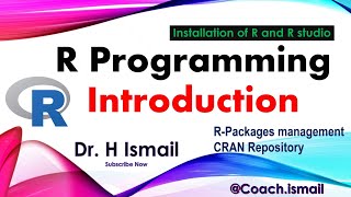 Introduction to R and RStudio  Downloading  Installation  Usage  Simple Tutorial for Beginners [upl. by Otinauj892]