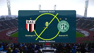 ⚽ Botafogo SP vs Guarani ⚽  Brasileiro Serie B 10092024  Fifa [upl. by Risay]