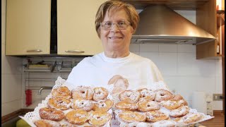 FRITTELLE DI MELE  RICETTA DELLA NONNA MARIA [upl. by Elatnahc]