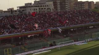 Foggia Lecce 21 semifinale play off  quotIngresso in campo Leccequot [upl. by Sehguh]