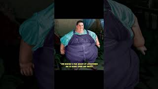 BIGGEST OR FATTEST PERSON IN THE WORLD facts trend fatloss health trending motivation shorts [upl. by Adarbil]