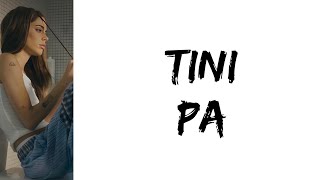 TINI  pa letra [upl. by Peace158]