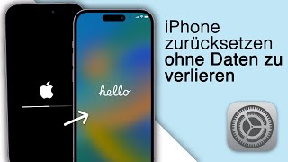 iPhone auf Werkseinstellung zurücksetzen ohne Datenverlust 2024 [upl. by Nylisoj]