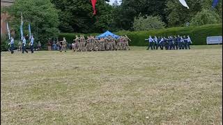 Armed Forces Day Brass Band  Himley Hall Park 2024 [upl. by Bilow797]