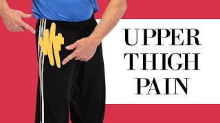 Upper Thigh Leg Pain From Pinched Femoral Nerve or Meralgie Paresthetica SelfTest amp Fix [upl. by Warrick]