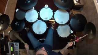 Dire Straits  Money for Nothing  VDrum Cover  TD20X  Drumdog69 [upl. by Ahsinna]