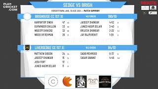 Liversedge CC 1st XI v Brighouse CC 1st XI [upl. by Tnarb]