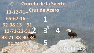 CRUCETA DE LA SUERTE CRUZ DE ACERO 11 11 2024 [upl. by Ajet15]