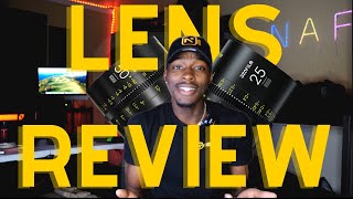 DZO Films Vespid 25mm amp 50mm prime lens Review  NAF Product Review [upl. by Lancaster]