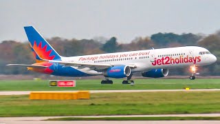 Wing Wave  Farewell  GLSAC Jet2 Boeing 757200 Retirement Flight  041124 [upl. by Adnac284]