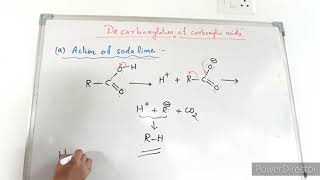 Decarboxylation of carboxylic acids [upl. by Kristina]