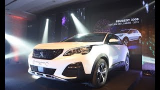 Le Peugeot 3008 élu «Voiture de l’Année 2018 au Maroc» [upl. by Gonroff]