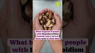 These are Brazil Nuts Take 1 Brazil nut every day youtube thyroid [upl. by Llereg]