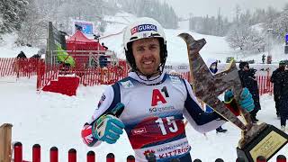 Dave Ryding Makes History With Win In Kitzbühel [upl. by Nevart]