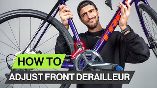 Front Derailleur Adjustment  Achieve Smooth Gear Changes [upl. by Aettam619]