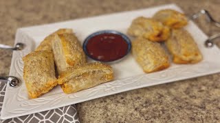 PUFF PASTRY WITH CHICKEN FILLING I Homemade chicken pastry recipe I Chicken patties recipe [upl. by Mumford534]