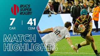 Cardiff Clash  Mens Rugby Extended Highlights [upl. by Silva]