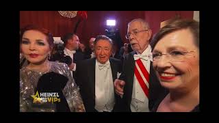 Heinzl und die Vips  Opernball 2024  Beitrag über Christian W Mucha und Ekaterina Mucha [upl. by Navar844]