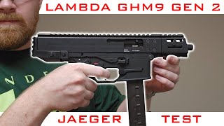 Lambda Defence GHM9 Gen2 GBBR  The Jaeger Test [upl. by Aket892]