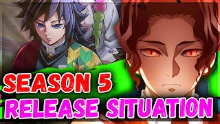 Demon Slayer Season 5 Release Situation Movies Coming [upl. by Naara]