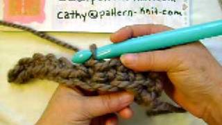 How to Crochet Rib Stitch [upl. by Lanfri]