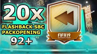 20x FLASHBACK SBC PACKOPENING 92 IBRAHIMOVIC WALKOUT COMMUNITY VIDEO DIBOSQUAD FIFA 19 [upl. by Stilwell]