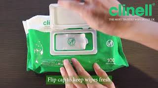 Clinell® Universal THICK Wipes 100pcs Pack [upl. by Aneeram]