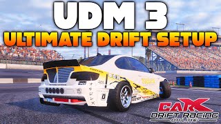 New UDM 3 Ultimate Drift Setup  CarX Drift Racing Online [upl. by Frodin152]