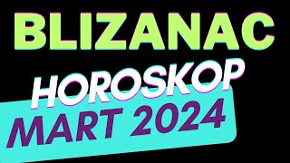 ♊︎ BLIZANCI  Pogledaj Šta Ti Donosi Lunarna Eklipsa i Mladi Mjesec  HOROSKOP MART 2024 [upl. by Karim825]