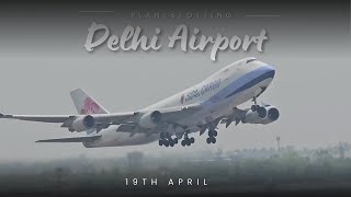 40 TAKEOFFS IN 20 MINUTES  DELHI AIRPORT PLANESPOTTING  B777  A350  B747  B787  ONLY TAKEOFF [upl. by Eeral874]