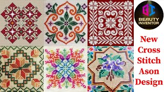 Cross Stitch Design  New Cross Stitch Ason Designs [upl. by Adivad]