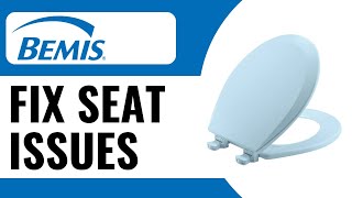 How to Fix Bemis Soft Close Toilet Seat That Slams Shut  Full Guide 2024 [upl. by Airahs363]