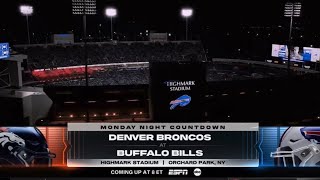 2023 ESPN Monday Night Football Week 10 IntroTheme Broncos vs Bills [upl. by Bresee]