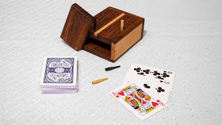 How to Build a Cribbage Board  Travel Size [upl. by Kreiker622]