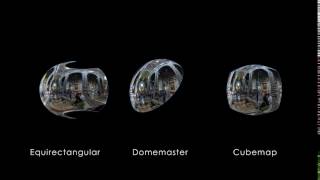 Equirectangular Domemaster Cubemap [upl. by Aisetal555]