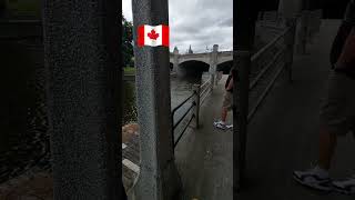 Rideau Canal in Ottawa cheerfultvofficial canada ottawa shortvideo tourism canadiancity [upl. by Negaem]