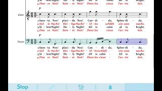Sancta Nox  Stille Nacht  Silent Night  Douce Nuit v2  Basses [upl. by Manchester]