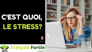 Cest quoi le stress  François Fortin [upl. by Flavio]