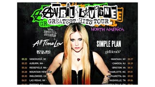 Avril Lavigne Shares Details For Her Greatest Hits Tour [upl. by Ellertal]