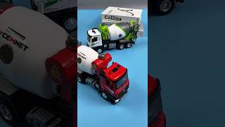 Cement Mixer Toy Alloy Engineering Truck  Water Tanker amp Concrete Truck [upl. by Llednik]