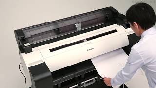 Removing jammed paper cut sheets TM305TM5305 [upl. by Okika]