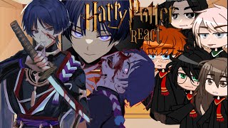 Harry Potter 6th grade react to yn new student as Scaramouche [upl. by Esekram]