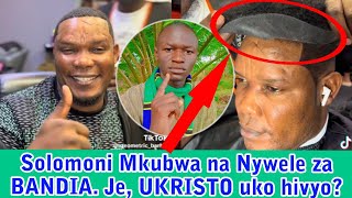 SOLOMONI MKUBWA HUKU UNAKOENDA UNAPOTEA MCHUNGAJI AMHUZUNIKIA MWIMBAJI WA NYIMBO ZA INJILI [upl. by Teillo]