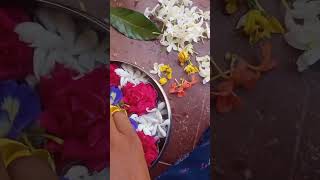 super akka🙏floating flower decoration ideas in water 😍 flowers decoration 🌼🌺latest trending shorts [upl. by Harlene497]