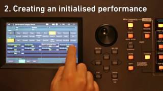 Yamaha Montage Tutorial  2 Creating a performance [upl. by Lamrej]